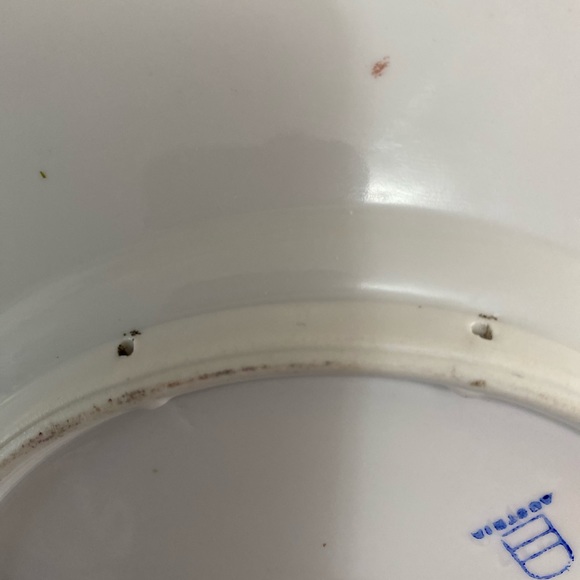 Antique MZ Austria Hand Painted gold Plate - Picture 4 of 6